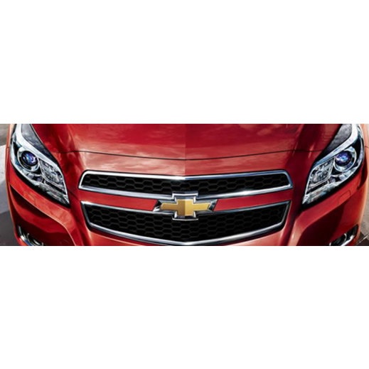 J上下框式鍍鉻隔栅、前後雪佛蘭标牌 （邁銳寶 MALIBU）