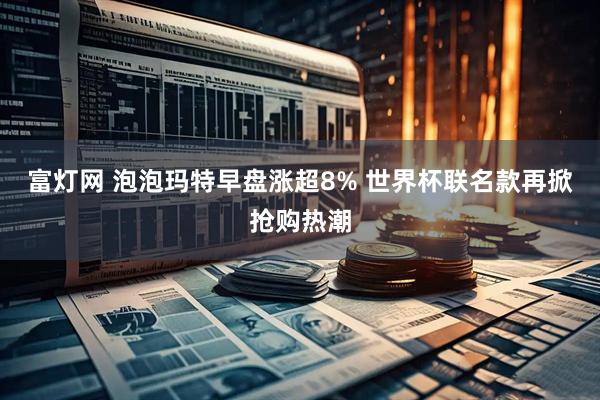 富灯网 泡泡玛特早盘涨超8% 世界杯联名款再掀抢购热潮
