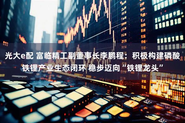 光大e配 富临精工副董事长李鹏程：积极构建磷酸铁锂产业生态闭环 稳步迈向“铁锂龙头”