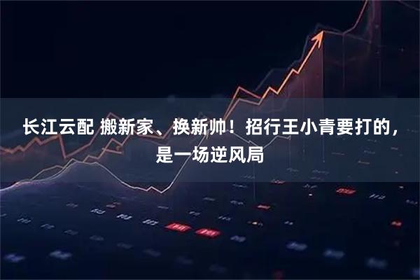 长江云配 搬新家、换新帅！招行王小青要打的，是一场逆风局