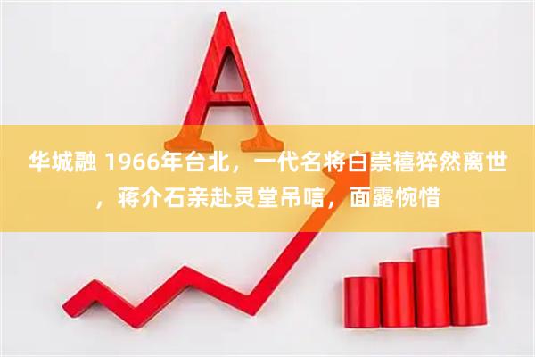 华城融 1966年台北，一代名将白崇禧猝然离世，蒋介石亲赴灵堂吊唁，面露惋惜